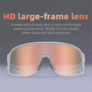 ROCKBROS SP350 Photochromic Cycling Goggles Anti-Fog HD Large-frame Lens Outdoor Sports UV400 Protection Sunglasses