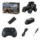 KFPlan KF32 1/64 2.4G 4WD Alloy Mini Desk RC Car Crawler W/ 480p Top-Mounted FPV Camera Vehicle Models RTR for Children Toys