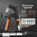 KALOAD 10-120kg Adjustable R-Type Hand Gripper with Countdown/Counting Finger Strength Rehabilitation Trainer Arm Muscle Hand Exercise Equipment for Men Women