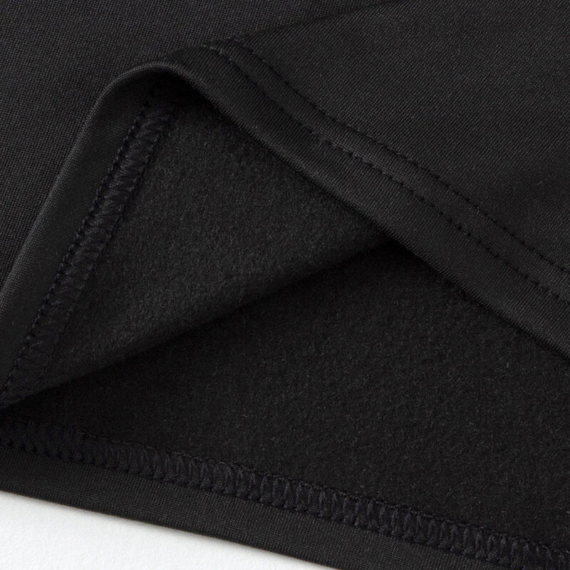 TENGOO Men's Thermal Underwear Set, Long johns set, Compression Thermal Base Layer Set, Moisture Wicking & Breathable Basic Long Sleeve & Letter Belt Leggings Winter Thermal Wear, Men's Thermal Clothing