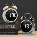 Metal Bell Powerful Wake-Up Alarm Clock Electronic Intelligent Loud Volume Student-Specific Wake-Up Artifact Super Loud Large Digital Display