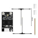 SEQURE ELRS 915MHz/868MHz Dual RX True Diversity Dual Antenna Long Range High Refresh Rate Receiver for FPV Racing Drone RC Airplane Helicopter