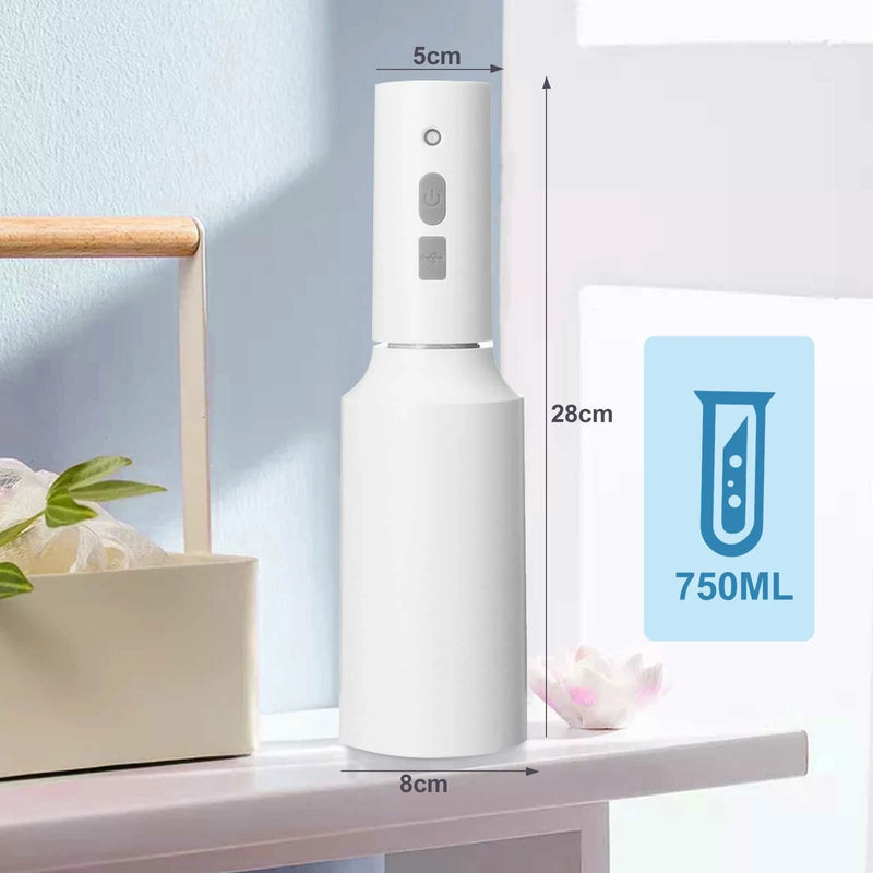 JETEVEN 750ml Disinfectant Sprayer USB Charging Disinfectant Soap Dispenser Dispenser Handheld Electric Sprayer