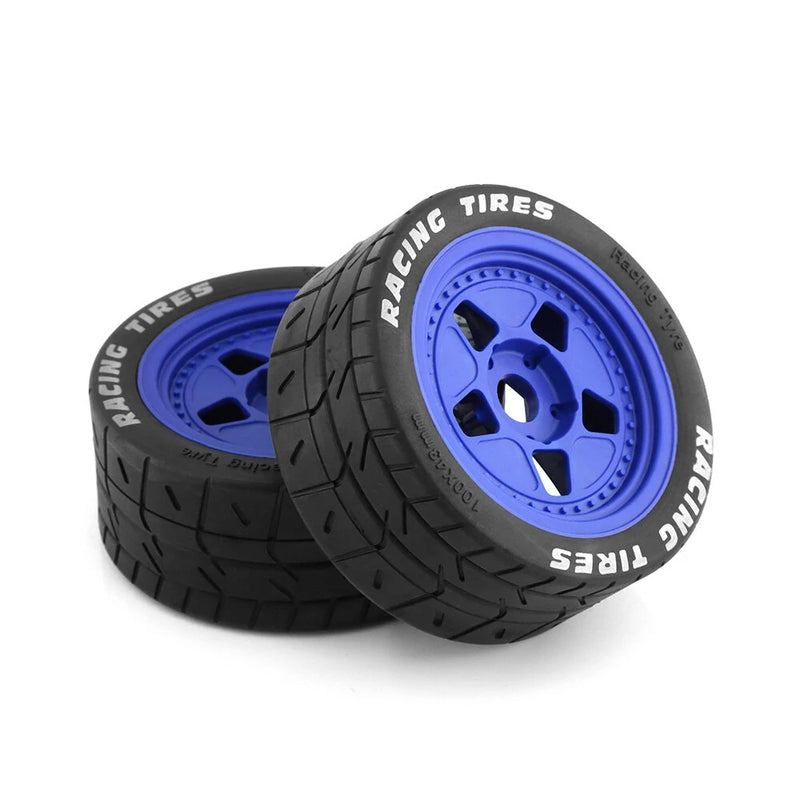 4PCS Off Road Tires Wheel 17mm Hex Hubs for 1/7 RC Racing Car Arrma Infraction Felony ZD KM RC Car Parts