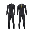 ZCCO 3mm Front Zipper Wetsuit  Neoprene Elastic Warm Swimming Surfing Snorkeling Long Sleeves Diving Suit Full Body Jumpsuit Water Sport Swimwear