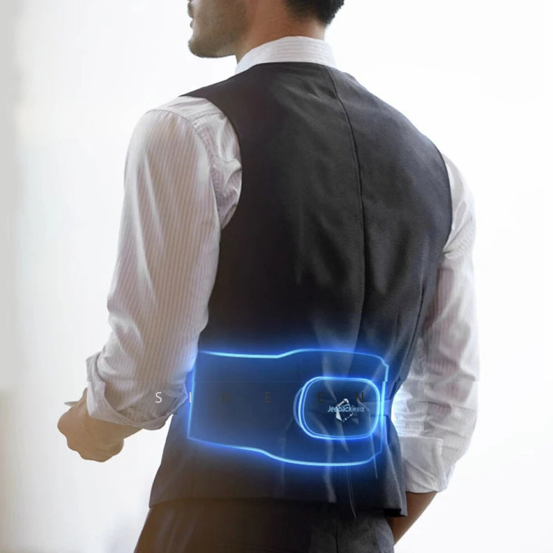 Jeeback G9 Waist Massager Instrument Back Lumbar Heat Pulse Smart Physiotherapist Lumbar Portable Massager Relieve Back Pain