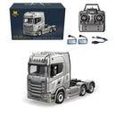 Huina 1501 1/18 2.4G 19CH Scania Tractor Truck RTR Cool Light Full Scale RC Car Vehicle Models