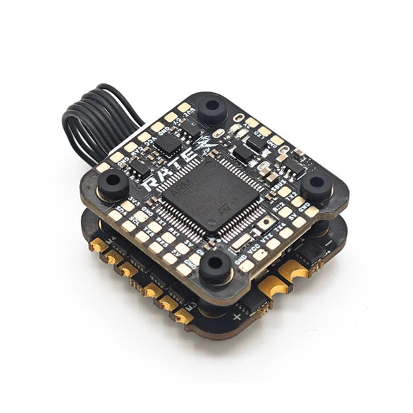 Rate F405 Flight Controller with 5V 12V BEC Output & 30A 3-6S ESC Mini Stack for Freestyle RC FPV Drone Racing
