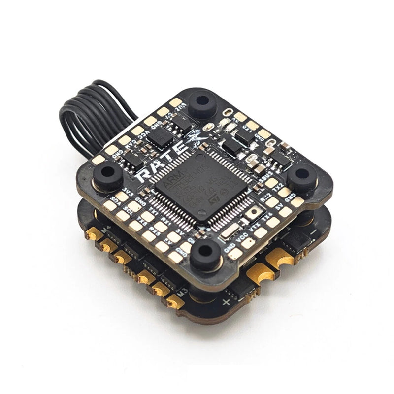 Rate F405 Flight Controller with 5V 12V BEC Output & 30A 3-6S ESC Mini Stack for Freestyle RC FPV Drone Racing