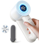 Rechargeable Fabric Shaver, 2 in 1 Electric Lint Remover with Lint Brush, Fuzz Lint Shaver, Sweater Shaver to Remove Pilling, 3-Speeds Lint Shaver Fabric Defuzzer for Clothes, Furniture