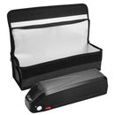 XANES 49*15*15cm Portable E-Bike Lipo Battery Bag Fireproof Waterproof Electric Bicycle Battery Protection Handbag with Charging Port