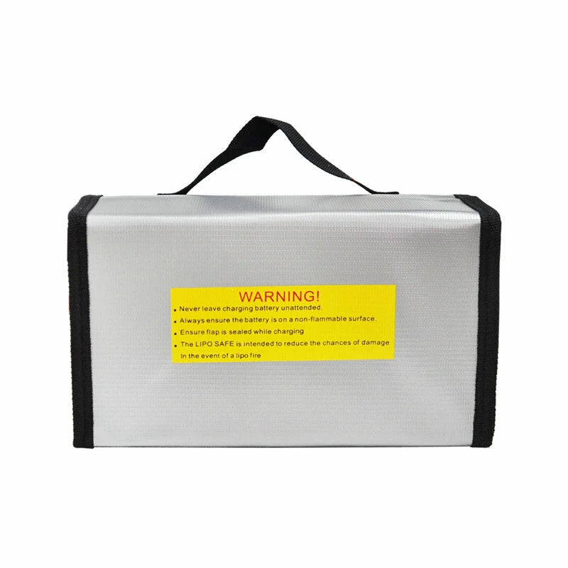 215*155*115mm Fire Retardant Portable Safety Fireproof Case Handbag Box LiPo Battery Bag for Lipo Battery Charger