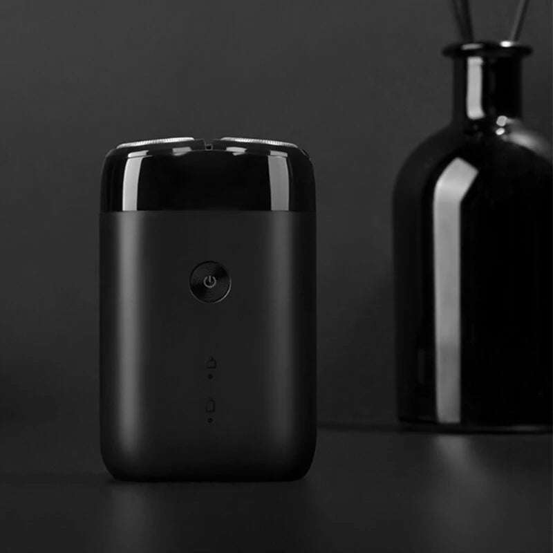 XIAOMI S100 Electric Shaver 2 Rotary Shaving Head Portable Waterproof Wet & Dry Use USB Rechargeable Steel for Men