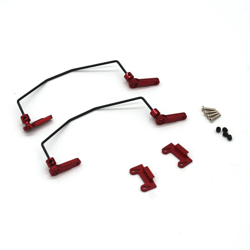 Upgraded Metal Anti Roll Bar Set for Wltoys 124008 124010 124019 144001 1/12 1/14 RC Cars Vehicles Models Spare Parts