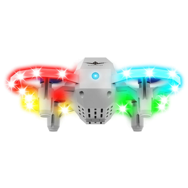 KFPLAN KF601 Mini Voice Control Lighting Mode Altitude Hold Hovering Kids Toys Gift 2.4G LED RC Drone Quadcopter RTF