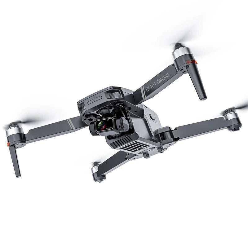 KFPLAN KF101 MAX-S GPS 3KM Repeater Digital FPV with Real 4K HD ESC Camera 3-Axis EIS Gimbal Optical Flow Positioning Brushless Foldable RC Drone Quadcopter RTF