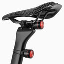 ROCKBROS BL-S2 Smart Brake Sensing Bike Taillight 400mAh Battery  Touch Control Light Sensing 6 Lighting Modes IPX6 Waterproof Type-C Rechargeable Vibration Sensor Bicycle Rear Light