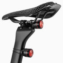ROCKBROS BL-S2 Smart Brake Sensing Bike Taillight 400mAh Battery  Touch Control Light Sensing 6 Lighting Modes IPX6 Waterproof Type-C Rechargeable Vibration Sensor Bicycle Rear Light