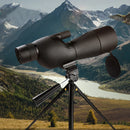 IPRee 25-75x60 HD Spotting Scope Powerful Monocular Zoom Telescope BAK7 Prism Waterproof for Birdwatching Target Shooting Camping