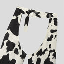 INCERUN Men Pants Fashion Milk Print Scooped Pants Summer Party Button Trousers Male Clothing Bottoms