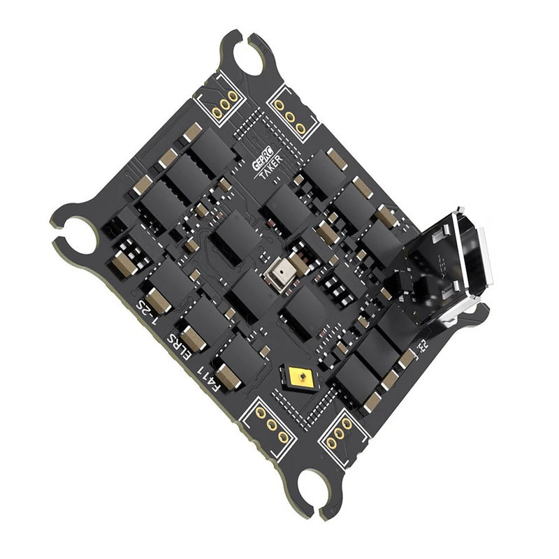 25.5x25.5mm GEPRC TAKER F411-12A-E 1-2S AIO F4 Flight Controller 12A 4in1 ESC for Darkstar20 Whoop 3 Inch Toothpick FPV RC Racing Drone