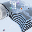 Smart Digital Display Temperature Control Faucet Water Purifier 304 Stainless Steel 8-Layer Filtration with Filter Element Suitable for Balcony Kitchen and Bathroom Multiple Scenes