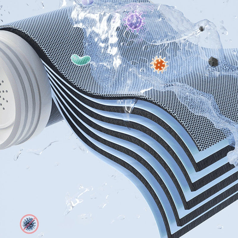 Smart Digital Display Temperature Control Faucet Water Purifier 304 Stainless Steel 8-Layer Filtration with Filter Element Suitable for Balcony Kitchen and Bathroom Multiple Scenes