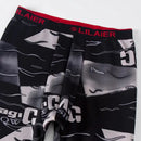 TENGOO Men's Thermal Set, Long Johns Set, 2 Pcs Letter Print Compression Thermal Base Layer Set, Moisture Wicking & Breathable Basic Long Sleeve & Leggings Men Warm Underwear Set, Men's thermal clothing For Outdoor Skiing Running