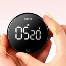 Magnetic LED Digital Timer Stopwatch Alarm Countdown Timer Rotating Volume Adjustment For Kitchen Cooking Learning