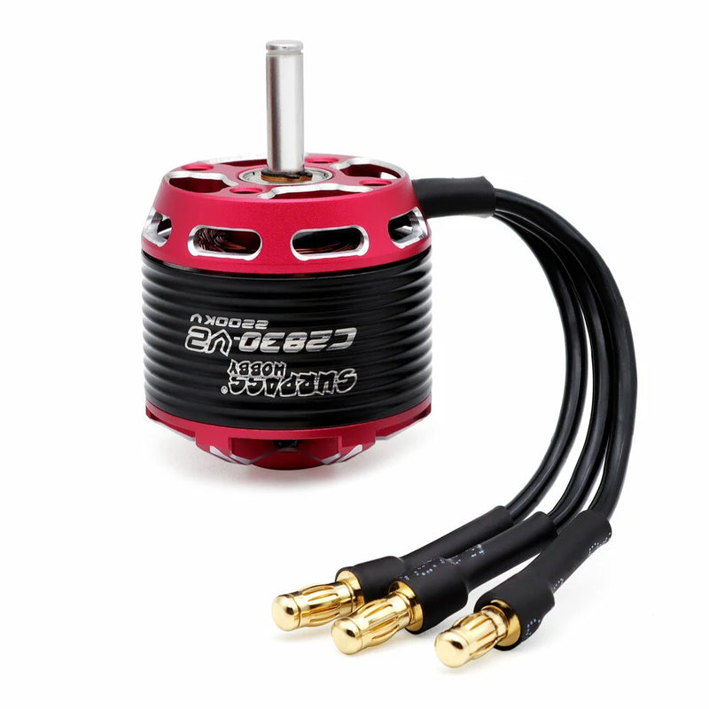 SURPASS-HOBBY C28 Series V2 C2830 850KV/ 1000KV/ 1300KV/ 2200KV Outrunner Brushless Motor for RC Airplane