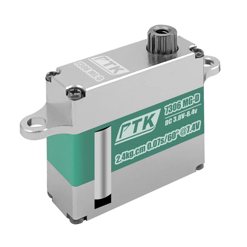 PTK 7306 MG-D 7g Full Metal Digital RC Servo for Fixed Wing Airplane Model