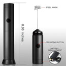 Handheld Milk Frother Automatic Electric Cream Mixer Handheld Egg Mixer Portable Foam Maker Compact Whisk Drink Mixer Mini Foamer for Cappuccino Coffee