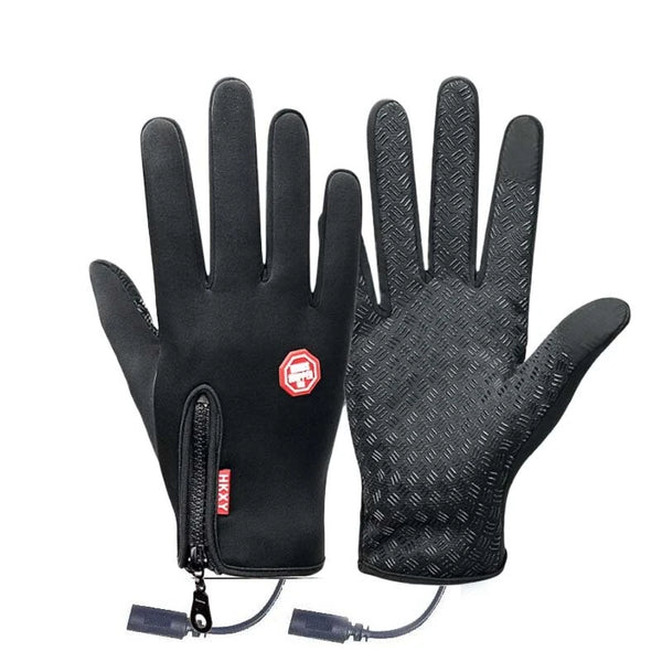 TENGOO Winter Touchscreen Gloves USB Heated Gloves Men Women Warm Gloves Waterproof Windproof For Outdoor Winter Activities