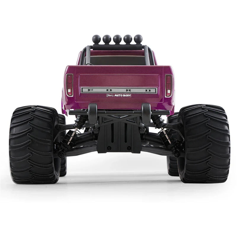 FMS for Ford F100 RTR 1/10 2.4G RWD 30km/h RC Car Monster Truck Off-Road Full Proportional Vehicles Models Toys