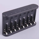 ISDT A8 Air Battery Charger 8 Bay AA AAA Smart Battery Charger Max 27W Wireless Operation for Rechargeable 10500 12500 Ni-MH/CD LiHv LiFePO4 Battery USB C Input