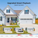 Hiseeu 3K 5MP 16CH H.265+ DVR Security Digital Video Recorder Advanced DVR with Person Vehicle Detection for CCTV Security Camera Support AHD TVI CVI CVBS IP Camera Remote Access