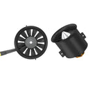 QX-Motor 70mm 12 Blades EDF Unit Ducted Fan Set With QF3027-2200KV Brushless Motor for RC Airplane Jet