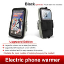 Warmspace 1pcs Electric Heated Mobile Phone Bag Multifunctional Antifreeze Case with Rope for Outdoor Travel in Winter