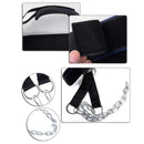 KALOAD Adjustable Head Neck Training Harness with Chain for Strengthen Neck Chin Muscles Weighted Neck Cap Boxing Resistance Training