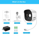 SriHome SH029 3MP WIFI IP Camera Wi-Fi Two-Way Audio Humanoid Identification IP66 Waterproof Night Vision Surveillance HD Security Camera