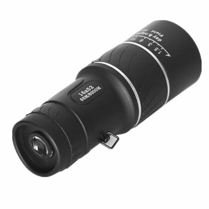Powerful Monocular Telescope 16x52 Long Range Telescope Prism Compact Monocle for Hunting Camping Watching Equipment