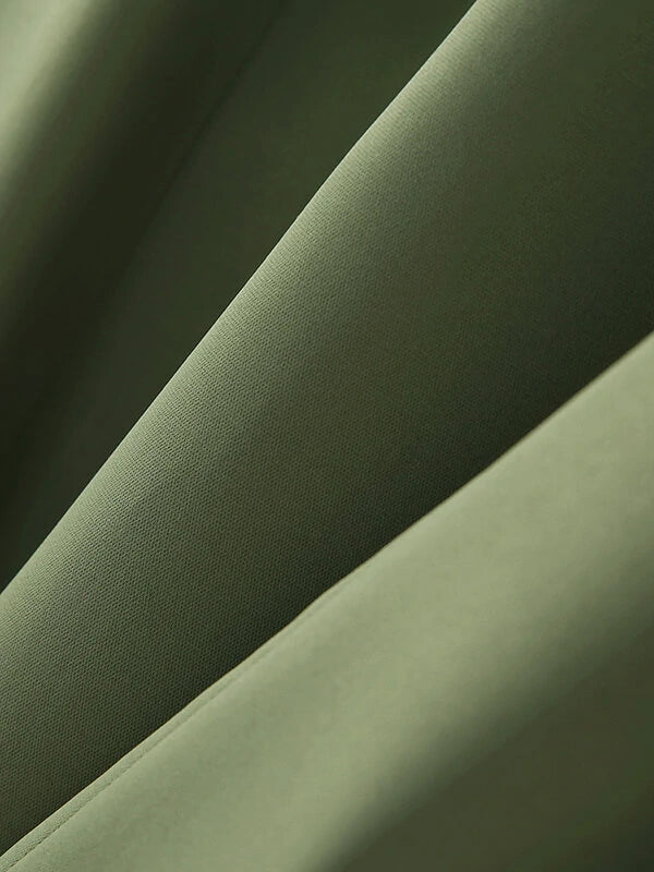 Mens Solid Lapel Blazer Casual Two Pieces Outfits