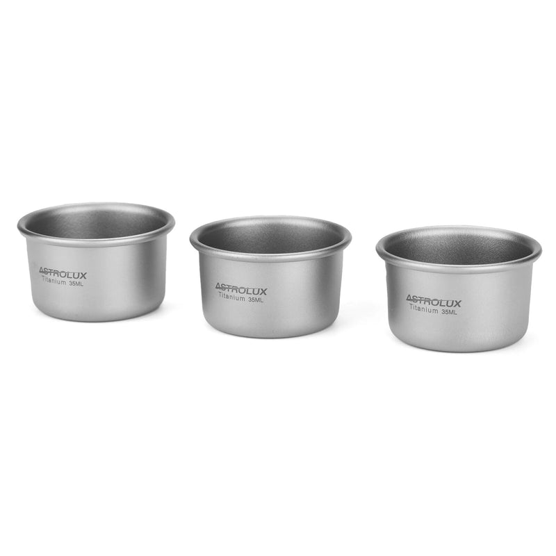 Astrolux Ti-C1 Titanium Cup Titanium Tea Cup Outdoor Camping Tableware Drinking Mug Picnic Daily Drinkware Home Use Outdoor Backpacking Hiking