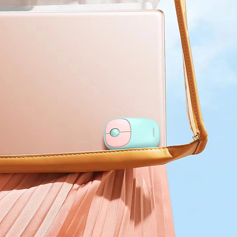 UGREEN MU102 Wireless bluetooth Mouse 4000DPI Rechargeable Dual Mode Silent Buttons Mice for PC Laptop Computer