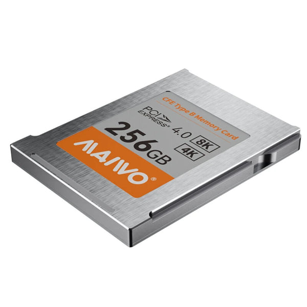 Maiwo M6 CFexpress Type-B Memory Card 3751MB/s Read 2943MB/s Write 2TB/1TB/512GB/256GB Capacity PCIe NVMe 4.0 for Nikon Z9 CanonR5 8K Video RAW Recording High Speed Photography