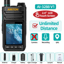 AIRITON AI-3288 Network Walkie Talkie Touch Screen Zello Global POC Radio GPS WIFI 4G Bluetooth Unlimited distance Radio