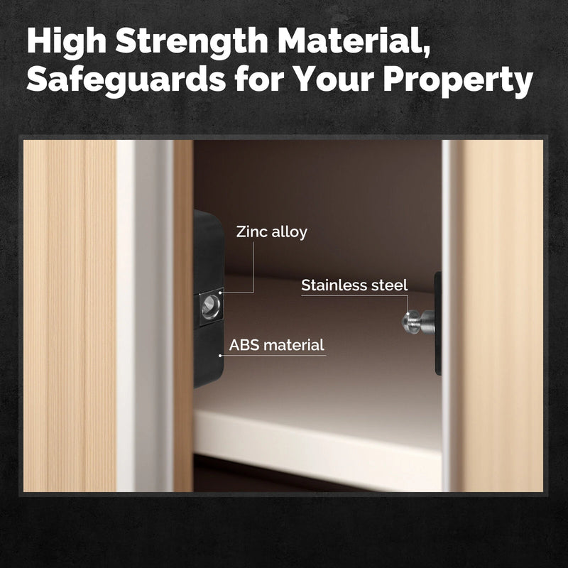 MOES Tuya bluetooth Smart Cabinet Lock App Remote Control IC Card Keyless Entry Unlock Door Locker 250 Users Auto Lock Smart Home Security for Wood Glass Furniture Drawer