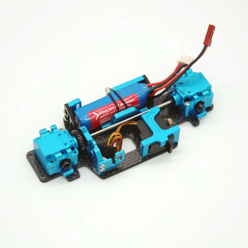 Upgraded Carbon Fiber Chassis Bottom Second Floor Plate for Wltoys 284161 284010 284131 K989 K979 K999 1/28 RC Car Vehicles Parts
