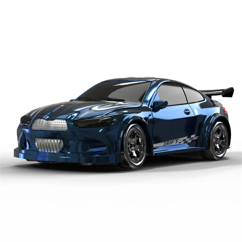 KFPLAN KF20 1/64 2.4G 4WD Drift RC Car Mini Race LED Light Radio Control High-Speed Motor Full Proportional On-Road Racing Vehicle Model Boys Gifts Desktop Toys