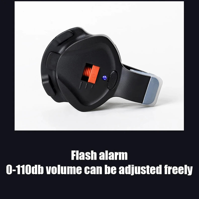 ZANLURE Fishing Finder Bite Alarm with LED Light Loud Sound Electronic Buzzer Rod Clip Fish Line Gear Alert